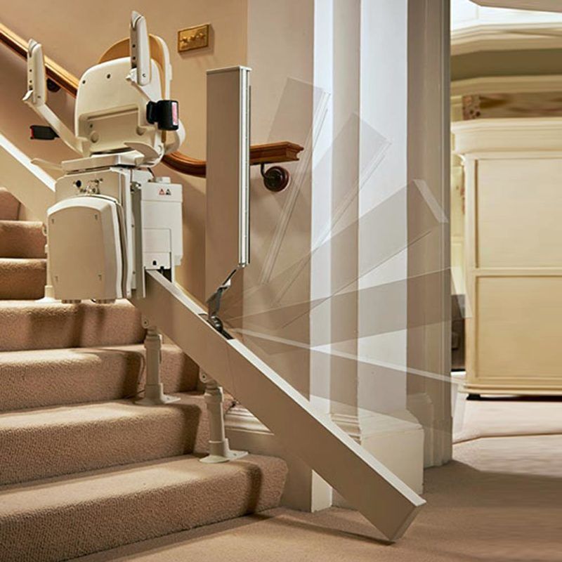 Brooks, Curved Stairlift Southern Stairlifts